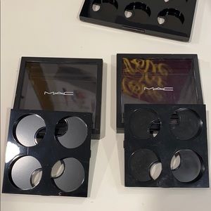 MAC pro palette eyeshadow x4